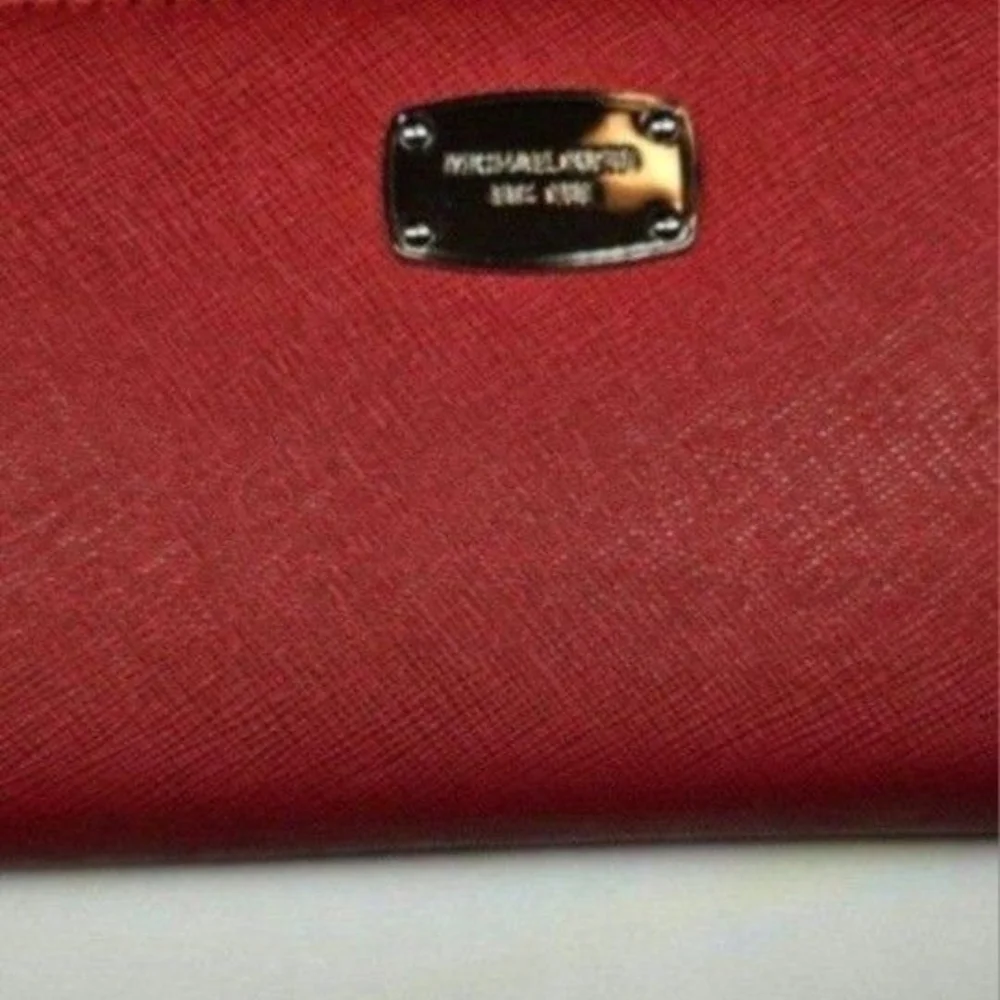Michael Kors Large Red Wallet